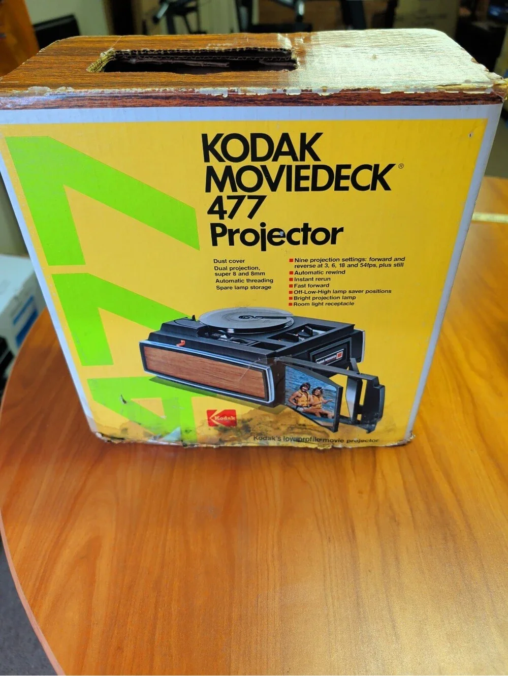 Kodak MovieDeck 477 Filmstrip Projector Vintage